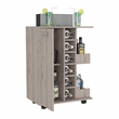 Boahaus Yorkshire Bar Cart (Light Oak )