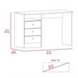 Boahaus Shanghai Desk (Smokey Oak)