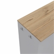 Boahaus Nanterre Kitchen Island (White / Pine)
