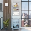 Boahaus Amiens Pantry (White)
