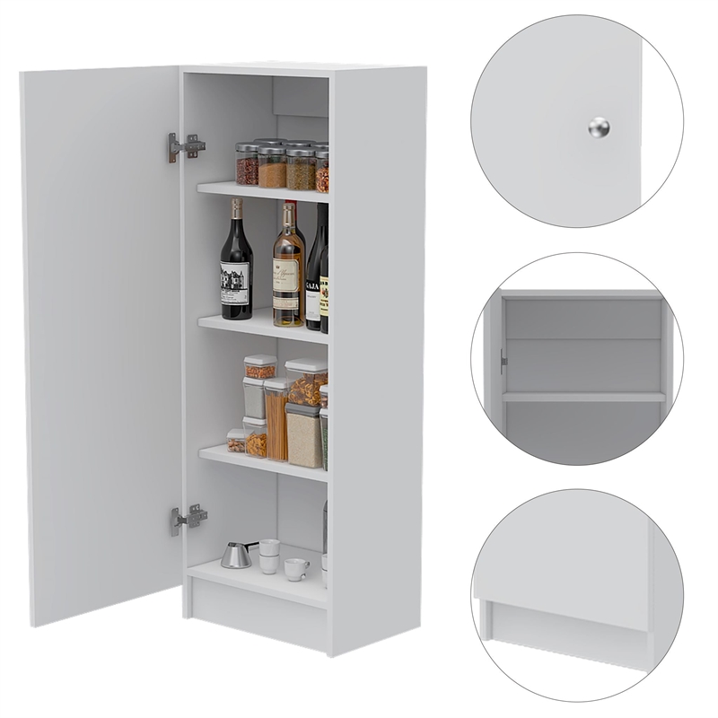 Boahaus Nimes Pantry (White)