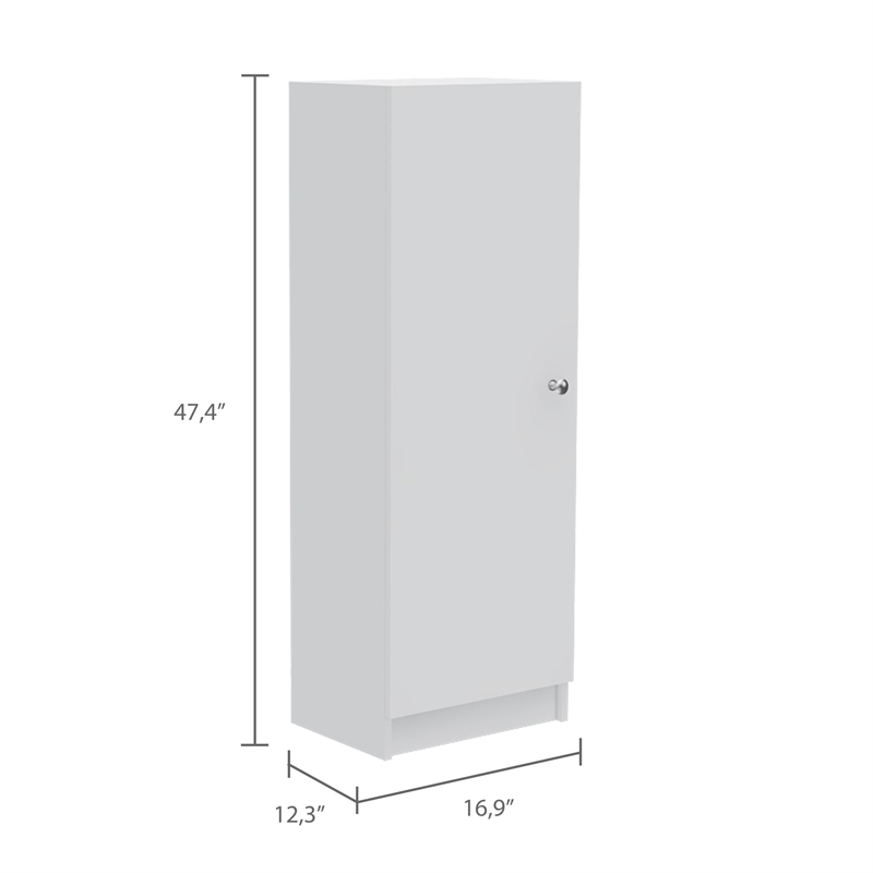Boahaus Nimes Pantry (White)
