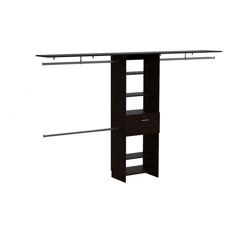 Boahaus Hanover Armoire (Black)