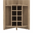 Boahaus Stanley Bar Cabinet (Macadamia)