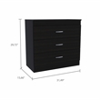Boahaus Nadia Dresser (Black)