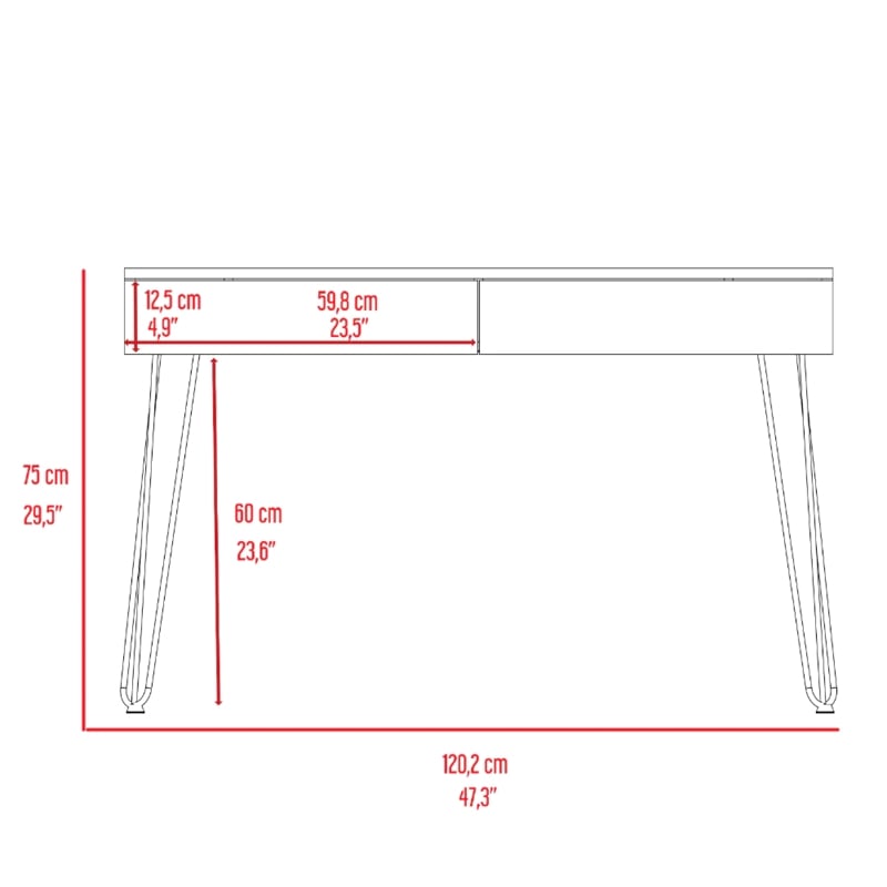 Boahaus Shenzhen Desk (Gray)