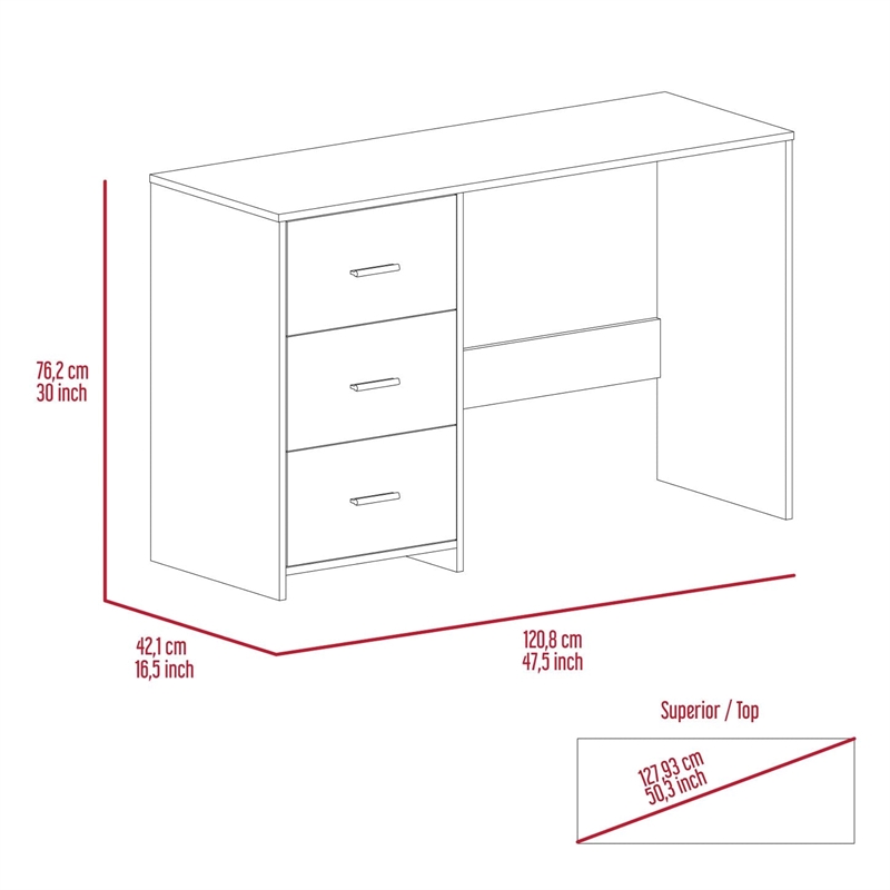 Boahaus Chittagong Desk (Black)