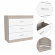 Boahaus Nadia Dresser (White-Gray)