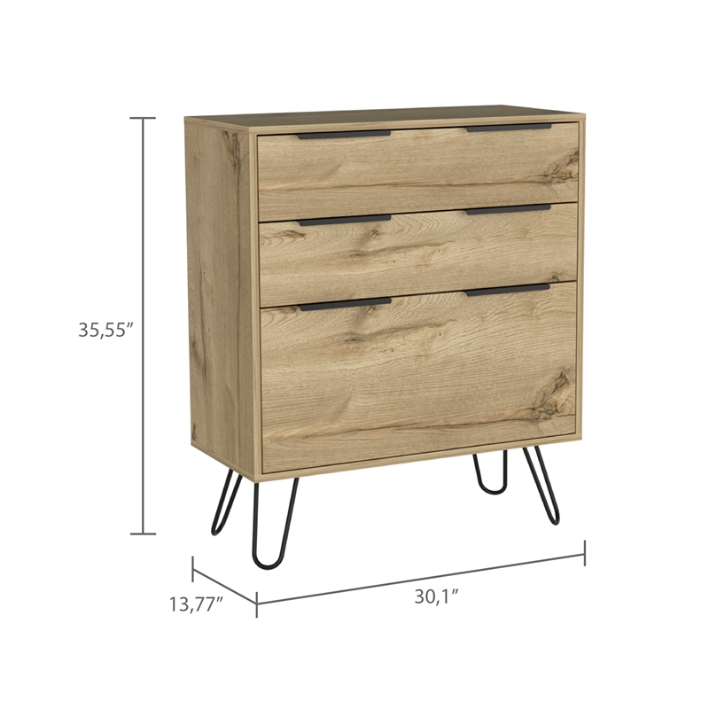 Boahaus Aung Dresser (Light Oak)