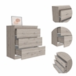 Boahaus Wangari Dresser (Light Gray)