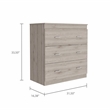 Boahaus Wangari Dresser (Light Gray)