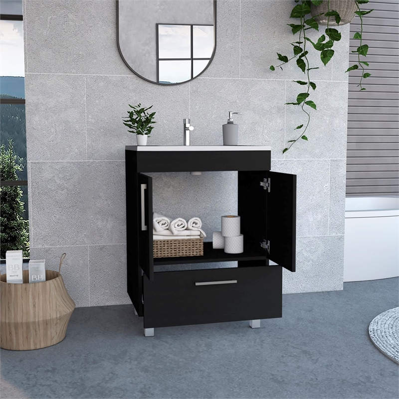 Boahaus Ceres Vanity Cabinet (Black)
