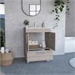 Boahaus Ceres Vanity Cabinet (Gray)