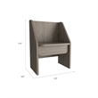 Boahaus Albert Kids Table (Light Oak)