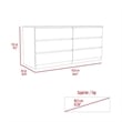 Boahaus Mairead Dresser (Light Oak )