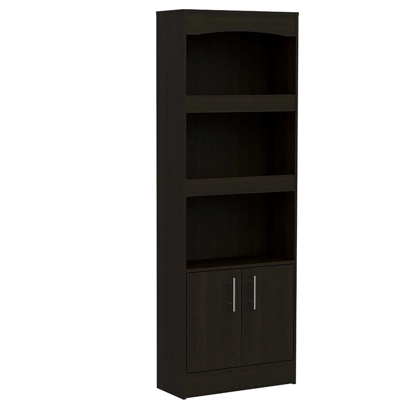 Boahaus Boras Bookcase (Black Wengue)