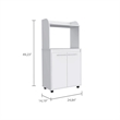 Boahaus Bourges Kitchen Cart  (White)