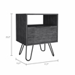 Boahaus Huelva Nightstand (Smokey Oak)