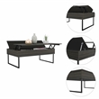 Boahaus Macerata Coffee Table (Carbon Espresso)