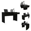 Boahaus Baku Desk (Black Wengue)