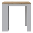 Boahaus Rennes Kitchen Island (White / Pine)