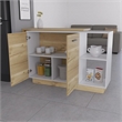 Boahaus Le Mans Kitchen Island (White)
