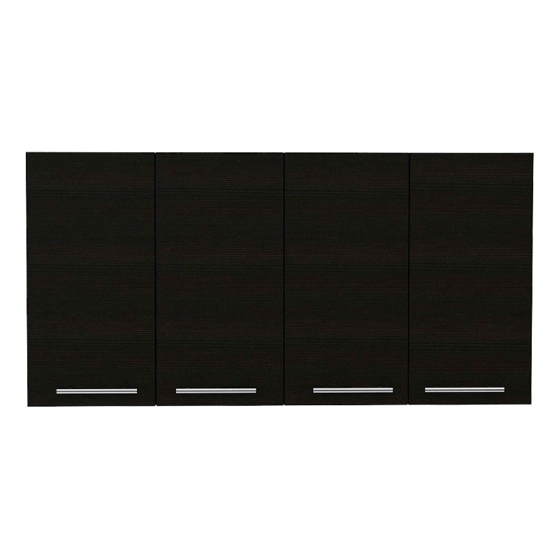 Boahaus Valence Wall Cabinet (Black Wengue )