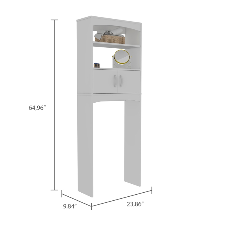 Boahaus Victoria Linen Cabinet (White)
