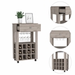 Boahaus Stanley Bar Cart (Light Gray)