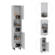 Boahaus Beziers Pantry (White)