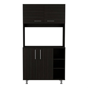 Boahaus Rouen Pantry (Black Wengue)