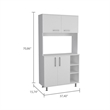 Boahaus Rouen Pantry (White)