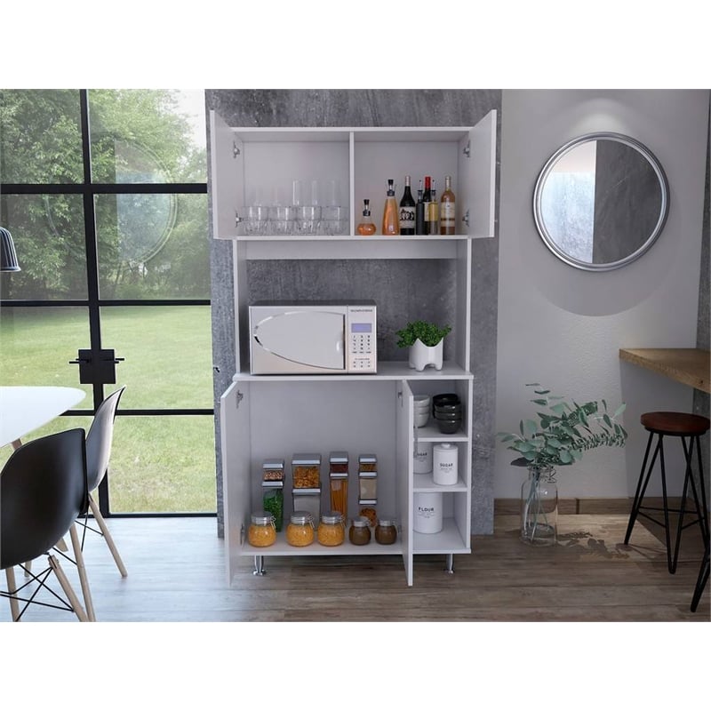 Boahaus Rouen Pantry (White)