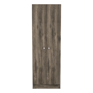 Boahaus Cayenne Storage Cabinet (Dark Brown / Black Wengue)