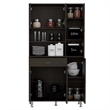 Boahaus Orange Pantry (Black Wengue)