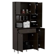 Boahaus Orange Pantry (Black Wengue)