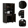 Boahaus Orange Pantry (Black Wengue)