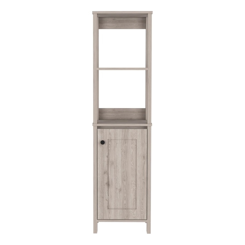 Boahaus Morden Tall Linen Cabinet (Gray)