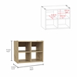 Boahaus Biyala Shoe Rack (Light Gray)