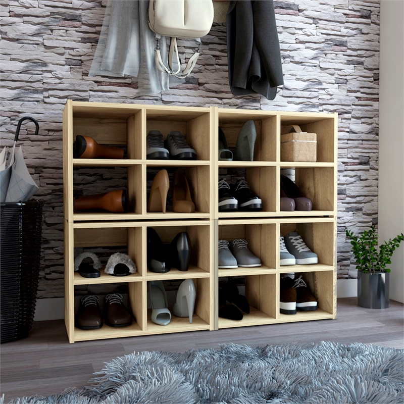 Boahaus Biyala Shoe Rack (Light Gray)