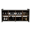 Boahaus Qena Shoe Rack (Carbon Espresso)