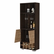 Boahaus Hamilton Bar Cabinet (Dark Oak/Pine)