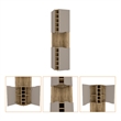 Boahaus Colchester Bar Cabinet (Macadamia/Taupe )