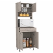 Boahaus Albi Pantry (Light Gray)