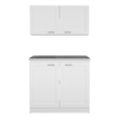 Boahaus Montauban Cabinet Set (White)