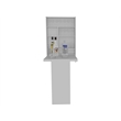Boahaus Strasbourg Kitchen Foldable Stand (White)