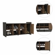 Boahaus Tanta Shoe Rack ( Carbon Espresso / Mahogany)