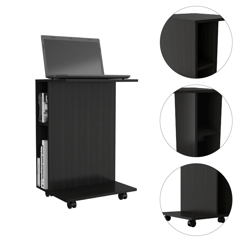 Boahaus Commarque Tray Table (Black Wengue)