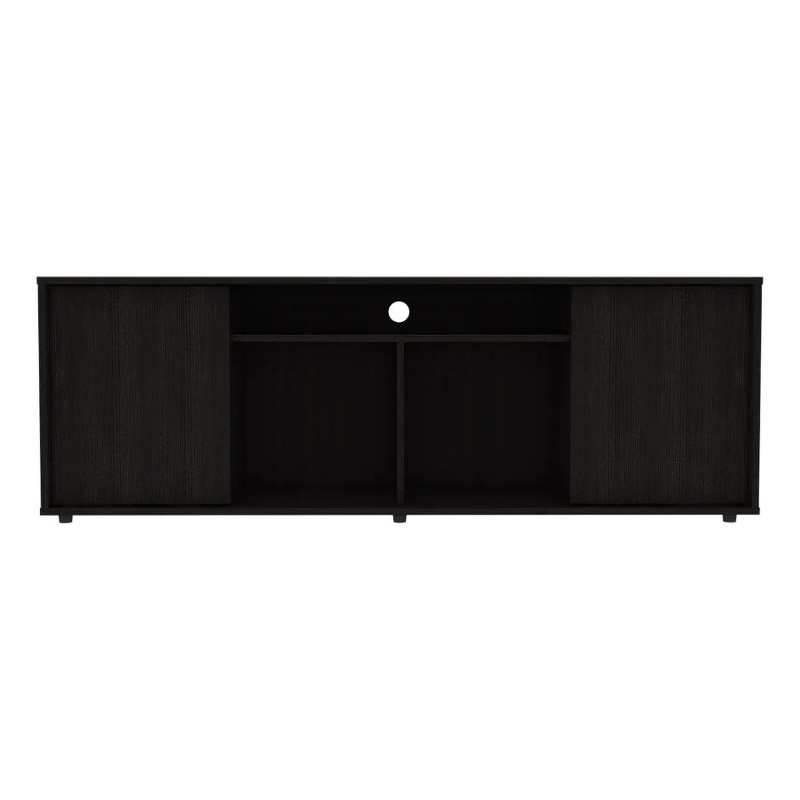 Boahaus Long Beach Tv Stand (Black Wengue)