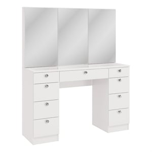 Boahaus Lily Vanity Desk (White)